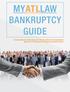 MYATLLAW BANKRUPTCY GUIDE. A Comprehensive Bankruptcy and Attorney-Client Correspondence Manual for Existing and Potential Bankruptcy Clients