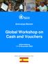 Global Workshop on Cash and Vouchers