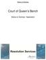 Court of Queen s Bench
