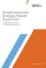 Russell Investments Emerging Markets Equity Fund