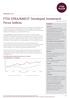 FTSE EPRA/NAREIT Developed Investment Focus Indices