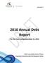 2016 Annual Debt Report