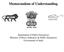 Memorandum of Understanding. Department of Public Enterprises Ministry of Heavy Industries & Public Enterprises Government of India