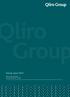 Annual report Qliro Group AB (publ) Nasdaq Stockholm: QLRO