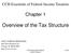 Overview of the Tax Structure