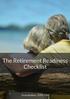 The Retirement Readiness Checklist