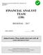 FINANCIAL ANALYST TEAM (150)