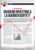 Dividend Investing a la Warren Buffett
