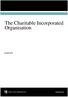 The Charitable Incorporated Organisation