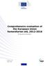 Comprehensive evaluation of the European Union humanitarian aid, Executive Summary