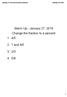 Warm Up January 27, 2016 Change the fraction to a percent 1. 4/5