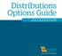 Distributions Options Guide
