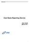 CBRS User Guide. Cost Basis Reporting Service