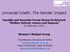 Universal Credit: The Gender Impact