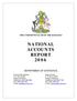 NATIONAL ACCOUNTS REPORT 2006