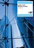 Guide to BT Margin Lending. November 2010