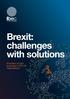 Brexit: challenges with solutions. Priorities of Irish business in EU-UK negotiations