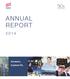 ANNUAL REPORT. Answers, Custom Fit.
