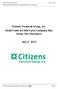 Citizens Financial Group, Inc. Dodd-Frank Act Mid-Cycle Company-Run Stress Test Disclosure. July 6, 2015