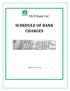 MCB Bank Ltd SCHEDULE OF BANK CHARGES