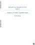 MOLDOVA TRADE STUDY Note 1. Analysis of Trade Competitiveness