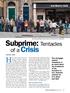 Subprime: Tentacles. How could a modest increase in. of a Crisis