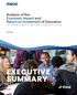 Analysis of the Economic Impact and Return on Investment of Education. April 2018 EXECUTIVE SUMMARY