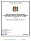 THE UNITED REPUBLIC OF TANZANIA NATIONAL AUDIT OFFICE (NAO)