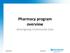 Pharmacy program overview. Amerigroup Community Care
