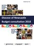 PAPER DS Diocese of Newcastle Budget consultation 2018