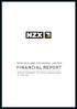 NEW ZEALAND EXCHANGE LIMITED FINANCIAL REPORT