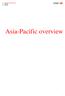 Asia-Pacific overview