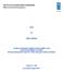 UNITED NATIONS DEVELOPMENT PROGRAMME (UNDP) AUDIT REPORT. 31 July 2017 FINANCIAL AUDIT OF THE UNDP DIRECTLY IMPLEMENTED (DIM) PROJECT