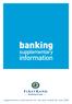 banking supplementary information