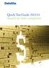 Quick Tax Guide 2013/14 Simplicity from complexity