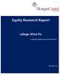 Equity Research Report