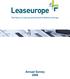 1. Total Leaseurope Leasing Market 2009