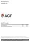 AGF Global Equity Fund AGXIX AGXRX AGF Global Sustainable Growth Equity Fund AGPIX AGPRX