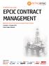 PETROSYNC S LEGAL SERIES EPCIC CONTRACT MANAGEMENT. Optimizing Contract Performance throughout Project Lifecycle