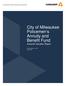 Conduent Human Resource Services. City of Milwaukee Policemen s Annuity and Benefit Fund Actuarial Valuation Report