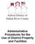 Administrative Procedures for the Use of District Property and Facilities