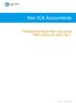 Non ICA Accountants. Professional Multi Risk Insurance PMR NON ICA AOC Sept 2017 Professional Risks