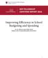 Improving Efficiency in School Budgeting and Spending