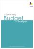 A Guide to Using Budget. Analysis. Centre for Budget and Governance Accountability