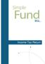 Fund income tax and regulatory return