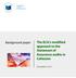 Background paper. The ECA s modified approach to the Statement of Assurance audits in Cohesion