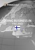 DOING BUSINESS IN FINLAND