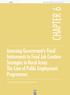 CHAPTER 6. Assessing Government s Fiscal Instruments to Fund Job Creation Strategies in Rural Areas: The Case of Public Employment Programmes