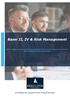 Basel II, IV & Risk Management