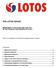 THE LOTOS GROUP. Contents MANAGEMENT S DISCUSSION AND ANALYSIS OF THE FINANCIAL PERFORMANCE IN Q4 2010